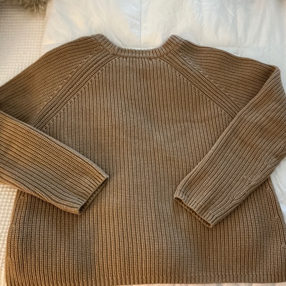 QUINCE COTTON FISHERMAN SWEATER - Picture 2 of 5